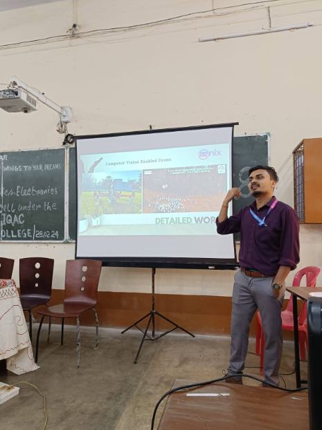 Guest lecture — computer-vision drones