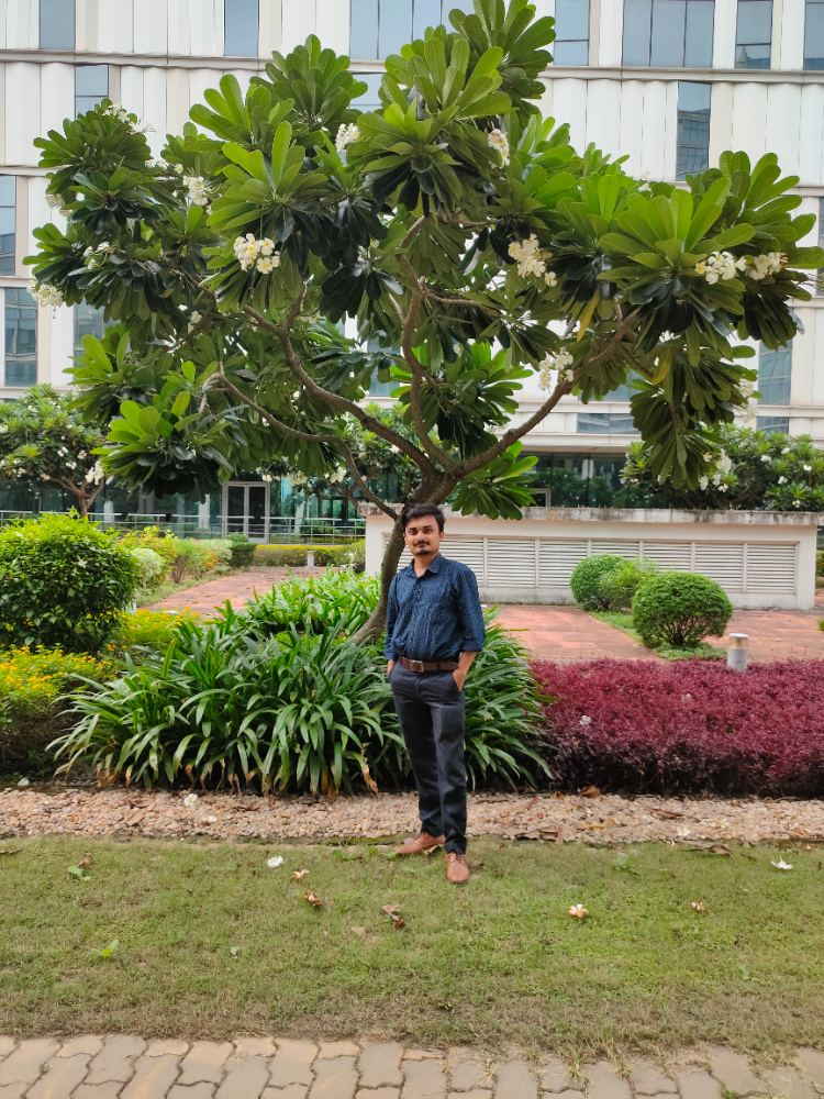 At the TCS campus