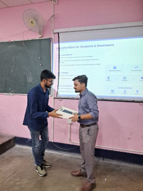 Robotics & IoT session felicitation