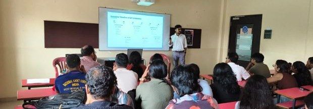 IoT and robotics guest lecture to students