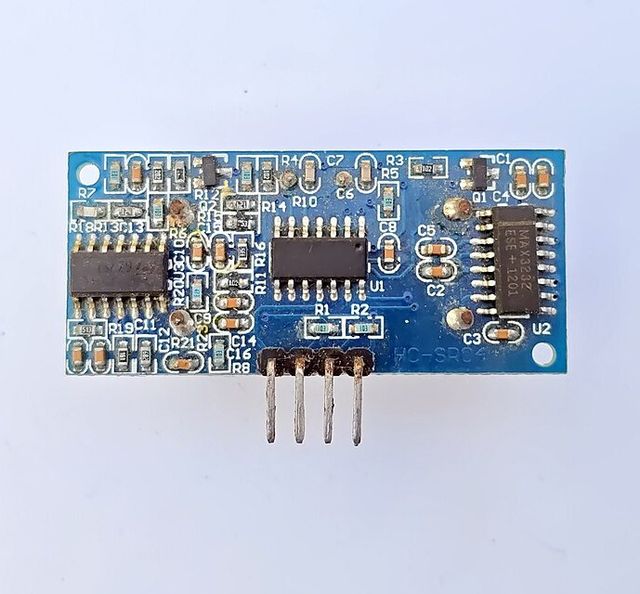 An ultrasonic distance sensor module