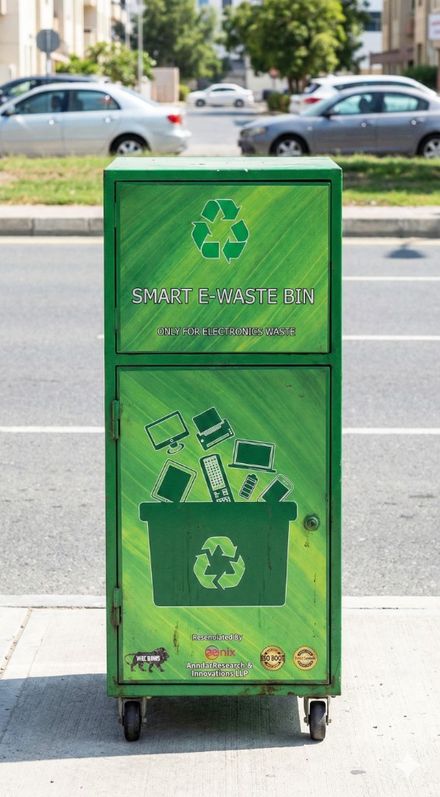 Smart IoT E-Waste Bin